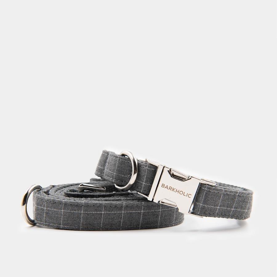 Een trendy halsband én leiband. Beschikbaar in 2 maten